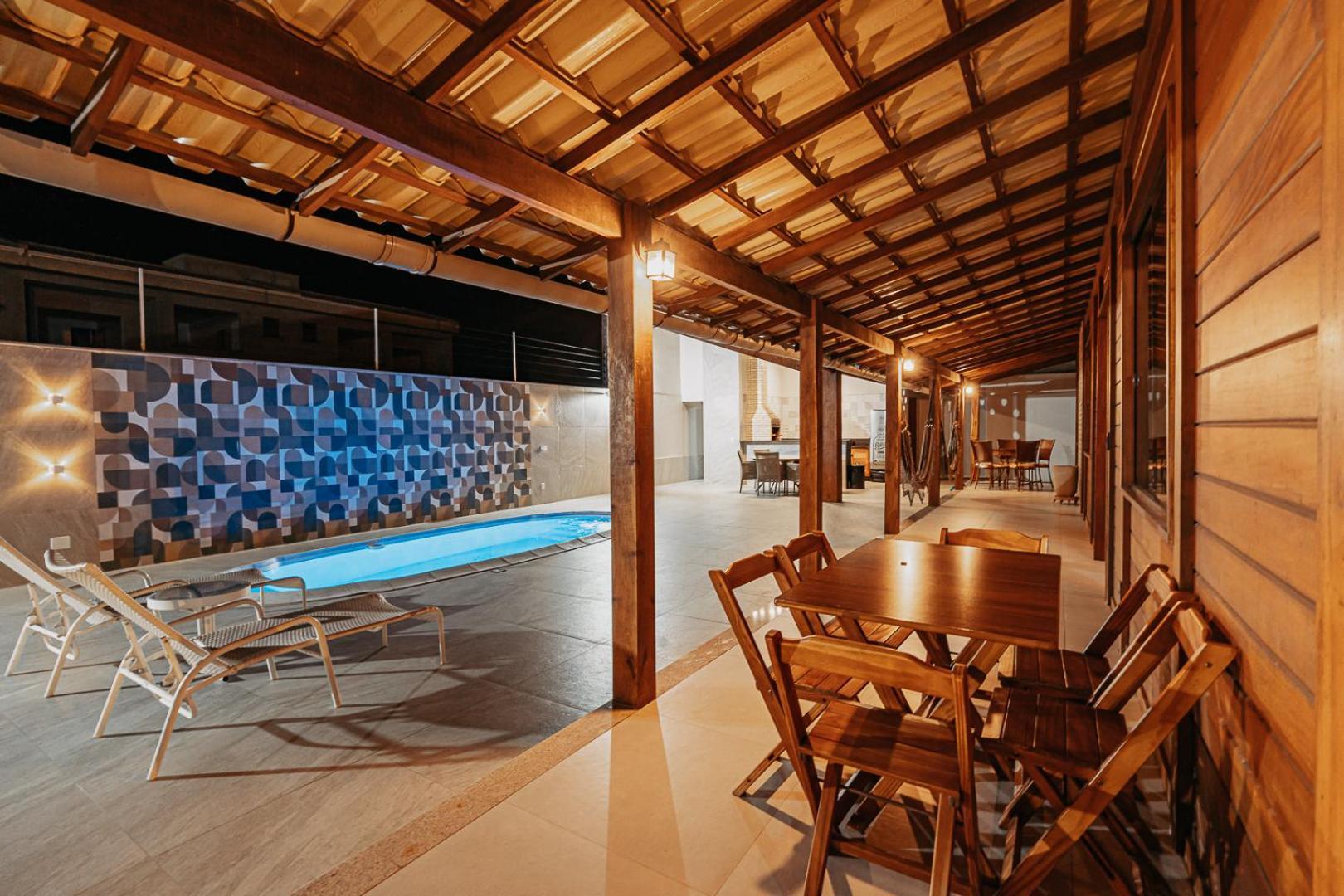Casadecastelhanos, Quadra Do Mar De Castelhanos, 4 Suites Com Ar, Churrasqueira, Piscina, Hidromassagem, Cozinha Integrada Gourmet Ideal Para Familia E Amigos アンシエタ エクステリア 写真