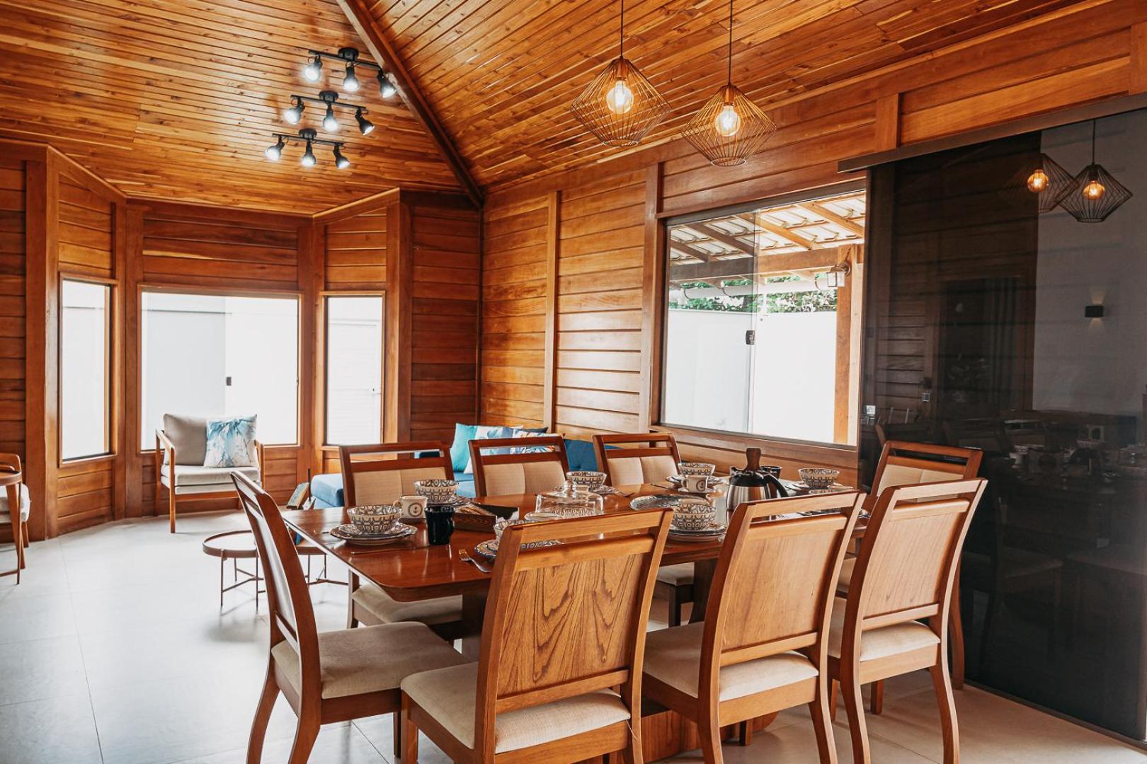 Casadecastelhanos, Quadra Do Mar De Castelhanos, 4 Suites Com Ar, Churrasqueira, Piscina, Hidromassagem, Cozinha Integrada Gourmet Ideal Para Familia E Amigos アンシエタ エクステリア 写真