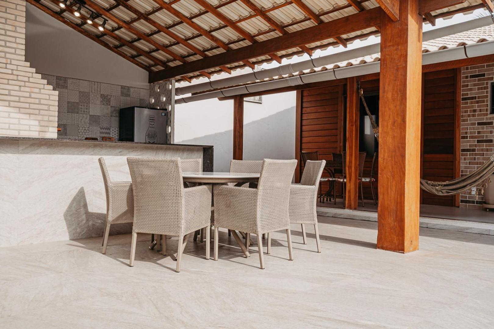 Casadecastelhanos, Quadra Do Mar De Castelhanos, 4 Suites Com Ar, Churrasqueira, Piscina, Hidromassagem, Cozinha Integrada Gourmet Ideal Para Familia E Amigos アンシエタ エクステリア 写真